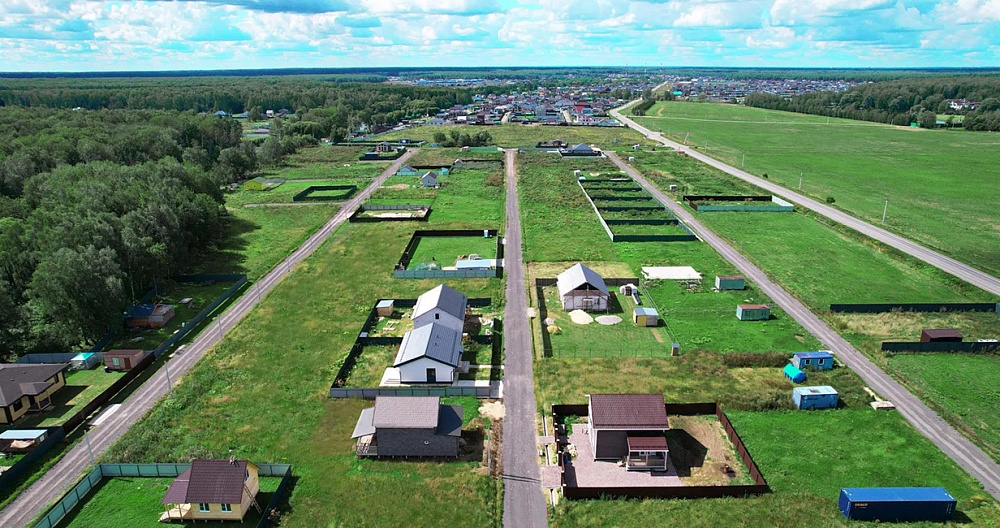 Фото коттеджный поселок Брусникино