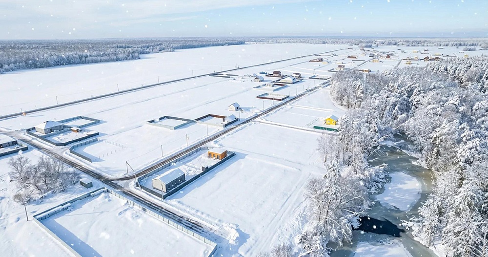 Фото коттеджный поселок Брусникино